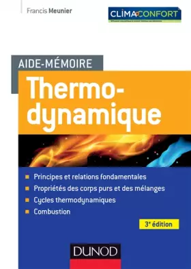 Couverture du produit · Aide-mémoire de Thermodynamique - 3e édition