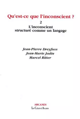 Couverture du produit · Qu'est-ce que l'inconscient ? T2 (2)