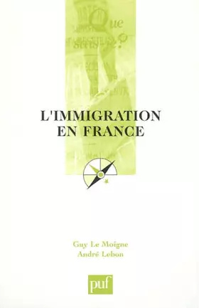 Couverture du produit · L'Immigration en France