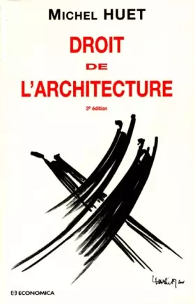 Couverture du produit · Droit de l'architecture 3 ed