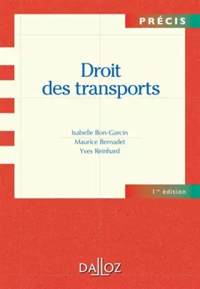Couverture du produit · Droit des transports