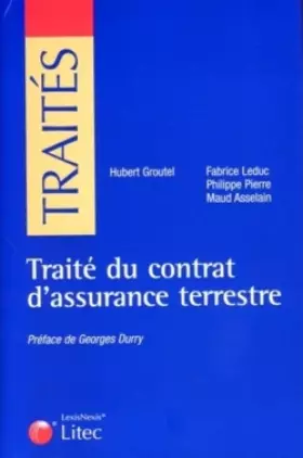 Couverture du produit · traite du contrat d assurance terrestre