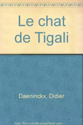 Couverture du produit · Le chat de Tigali