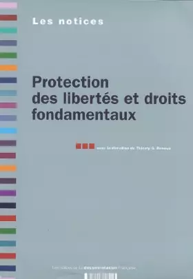 Couverture du produit · Protection des libertés et droits fondamentaux
