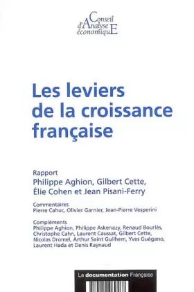 Couverture du produit · Les leviers de la croissance française (CAE n.72)