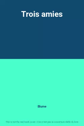 Couverture du produit · Trois amies