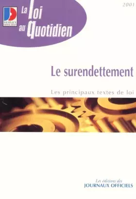 Couverture du produit · Le surendettement