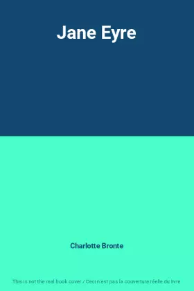 Couverture du produit · Jane Eyre