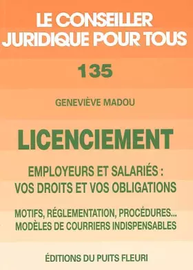 Couverture du produit · Licenciement