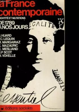 Couverture du produit · La France contemporaine