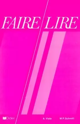 Couverture du produit · Faire lire