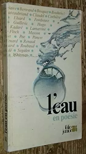 Couverture du produit · L'eau en poésie (En Poésie folio junior, n°4)