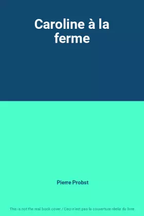Couverture du produit · Caroline à la ferme