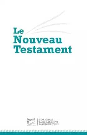 Couverture du produit · Nouveau Testament Compact Segond 21
