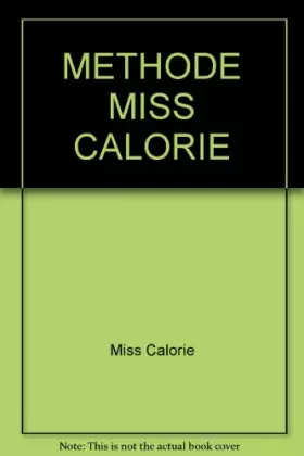 Couverture du produit · METHODE MISS CALORIE