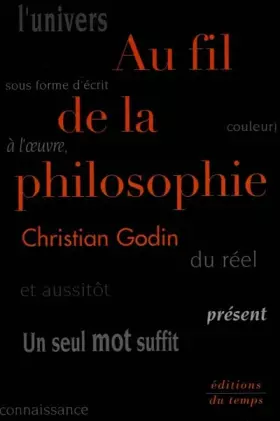 Couverture du produit · Au fil de la philosophie