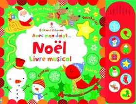 Couverture du produit · Avec mon doigt... Noël - Livre musical