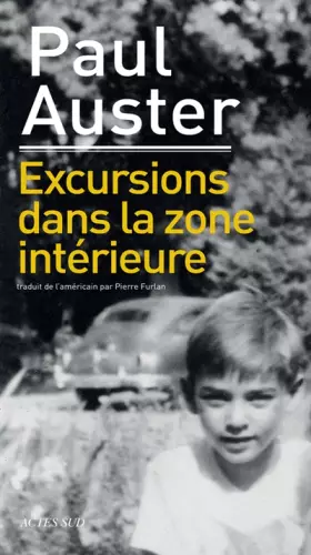 Couverture du produit · Excursions dans la zone intérieure
