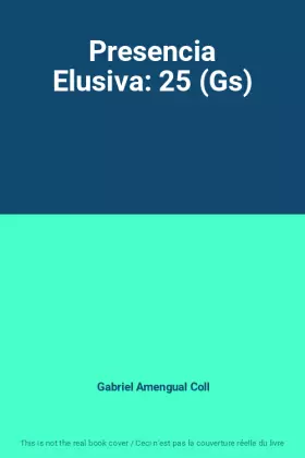 Couverture du produit · Presencia Elusiva: 25 (Gs)