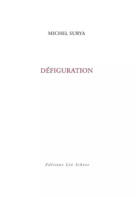 Couverture du produit · Defiguration