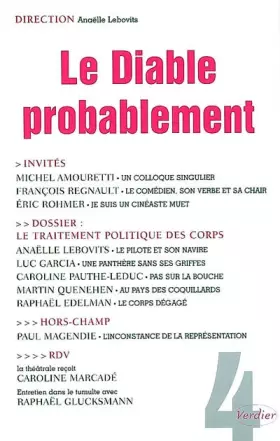 Couverture du produit · REVUE LE DIABLE PROBABLEMENT N4 LE CORPS +