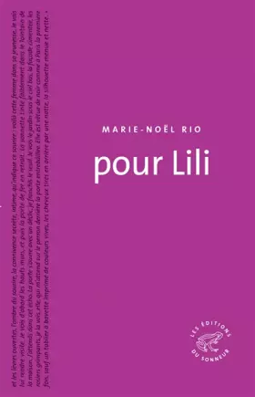 Couverture du produit · Pour Lili