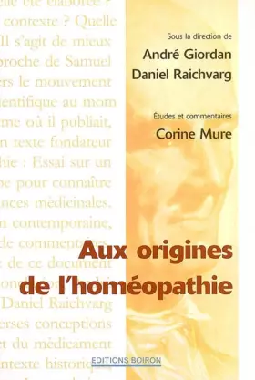 Couverture du produit · Aux origines de l'homéopathie