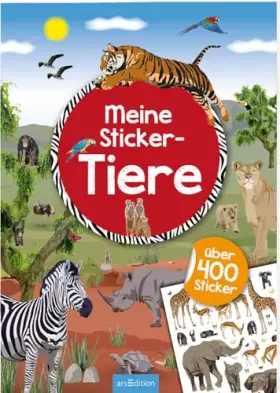Couverture du produit · Meine Sticker-Tiere: Über 400 Sticker | Stickerheft für Kinder ab 4 Jahren