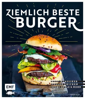 Couverture du produit · Ziemlich beste Burger: Beef-Klassiker, Pulled Chicken, Sushi-Style & mehr
