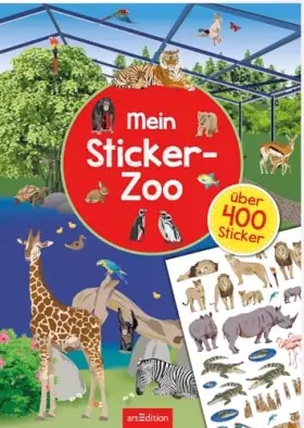 Couverture du produit · Mein Sticker-Zoo: Über 400 Sticker | Stickerheft für Kinder ab 4 Jahren