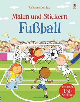 Couverture du produit · Malen und Stickern: Fußball