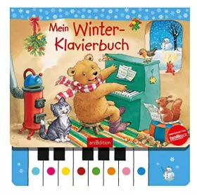 Couverture du produit · Mein Winter-Klavierbuch: Lieblingslieder zum Selberspielen, interaktives Sound-Buch für Kinder ab 3 Jahren