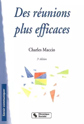 Couverture du produit · Des réunions plus efficaces