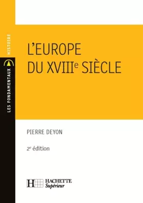 Couverture du produit · L'Europe du XVIIIe siècle: N°40 2ème édition