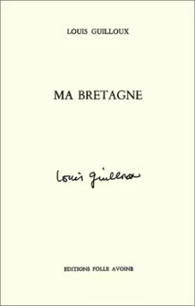 Couverture du produit · Ma Bretagne