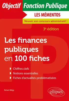 Couverture du produit · Les finances publiques en 100 fiches