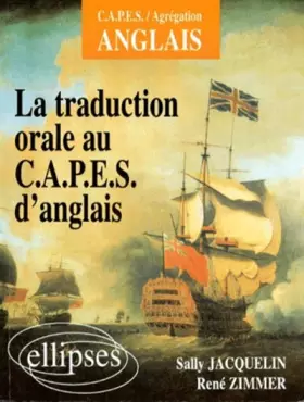 Couverture du produit · La traduction orale au Capes d'anglais