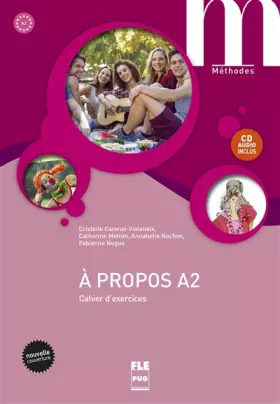 Couverture du produit · A PROPOS A2-CAHIER EXERCICES + CD-NVELLE COUV