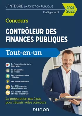 Couverture du produit · Concours Contrôleur des finances publiques - 2021-2022 - Tout-en-un: Tout-en-un (2021-2022)