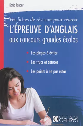 Couverture du produit · Vos fiches de révision pour réussir l'épreuve d'anglais aux concours grandes écoles