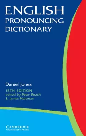 Couverture du produit · English Pronouncing Dictionary