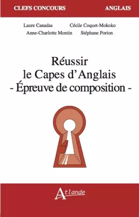 Couverture du produit · Réussir le capès d'anglais - Epreuve de composition