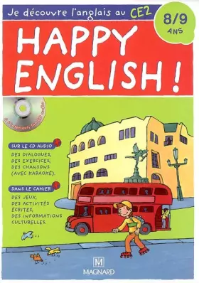 Couverture du produit · Happy English ! : Je découvre l'anglais au CE2 (1CD audio)