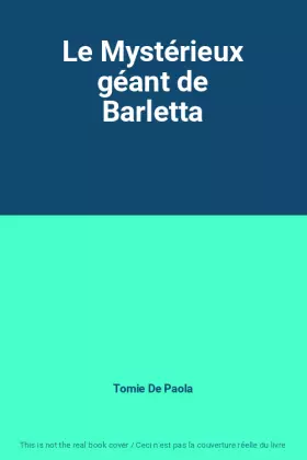 Couverture du produit · Le Mystérieux géant de Barletta