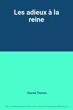 Couverture du produit · Les adieux à la reine