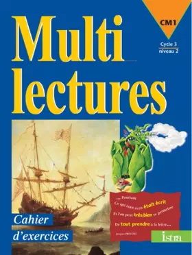 Couverture du produit · Multilectures, CM1, cycle 3 niveau 2 : cahier d'exercices
