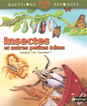 Couverture du produit · Insectes et autres petites bêtes