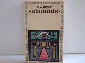 Couverture du produit · Salammbô. Chronologie et préface par Jacques Suffel