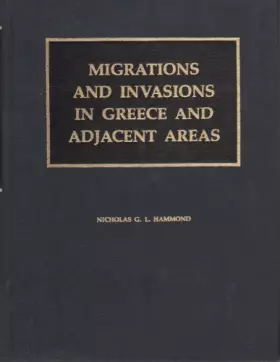 Couverture du produit · Migrations and Invasions in Greece and Adjacent Areas