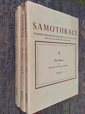 Couverture du produit · Samothrace: The Hieron v.3